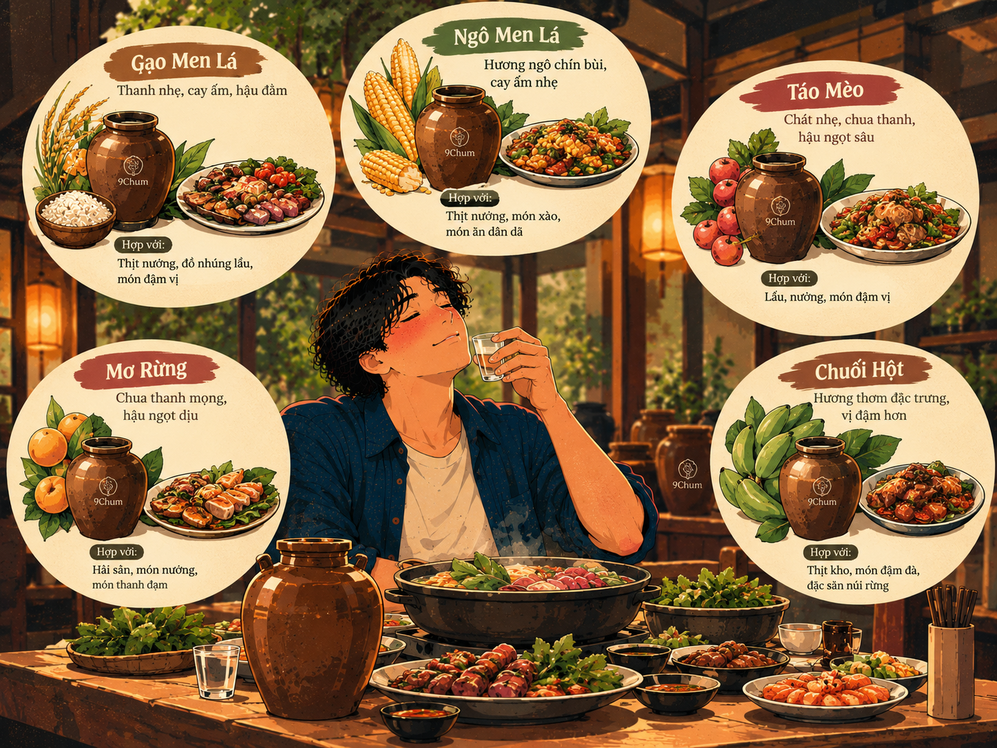 Rượu lên men và rượu chưng cất khác nhau thế nào?