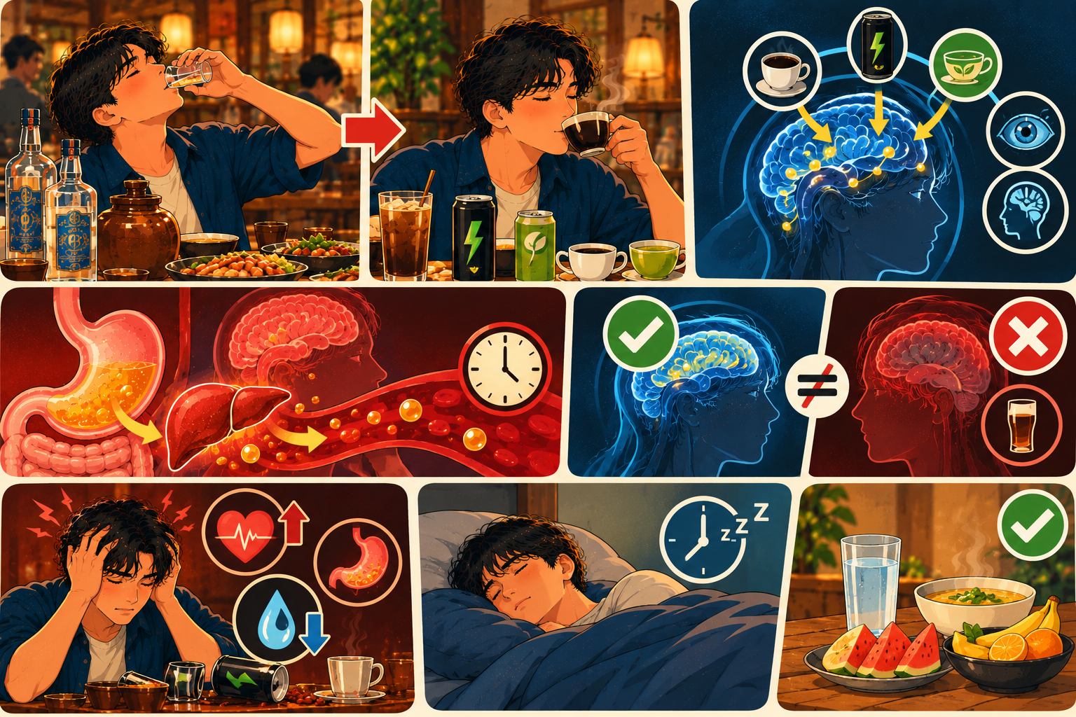 Cà phê có thực sự giúp tỉnh rượu không? Sự thật khoa học và cách xử lý an toàn