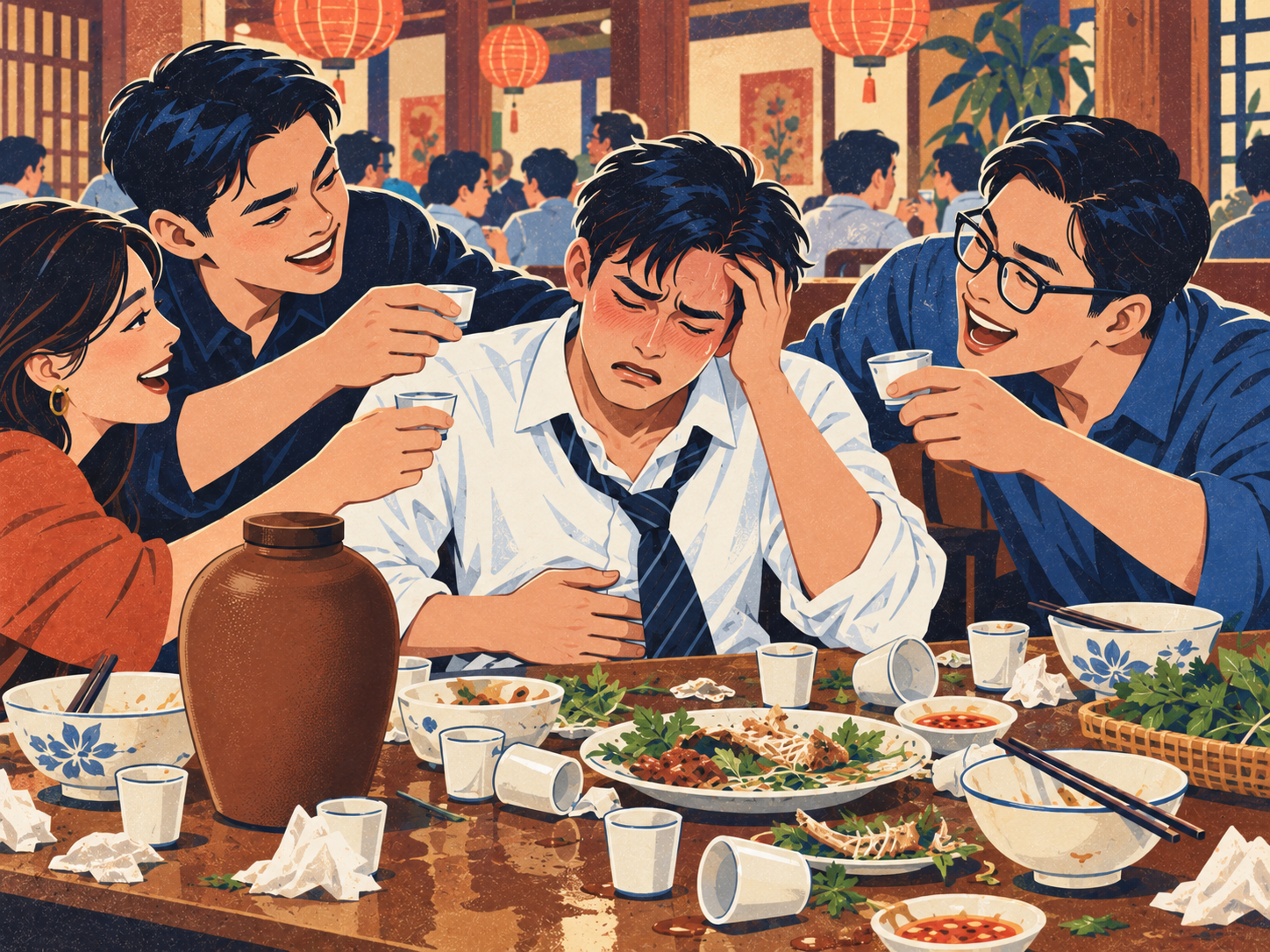 Uống rượu vì áp lực xã hội: Cách nhận diện và ứng phó